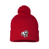 Thumbnail image for  Sportsman Red Pom Pom Cuffed Beanie