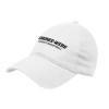 Thumbnail image for  White Unstructured Adjustable Low Profile Hat