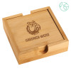Thumbnail image for  Bamboo Coaster Set
