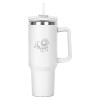 Thumbnail image for  Hippo White Mug & Straw Lid with Twist Closure 40 oz