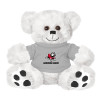 Thumbnail image for  Plush Big Paw 8 1/2 inch White Bear w/Grey Shirt