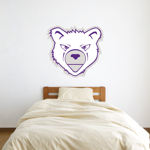 3 ft x 3 ft Fan WallSkinz - Bear Head