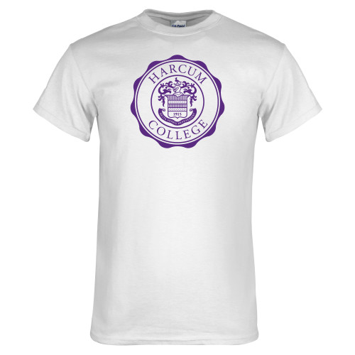  White T Shirt - College Seal