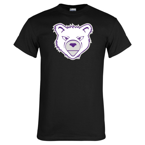  Black T Shirt - Bear Head