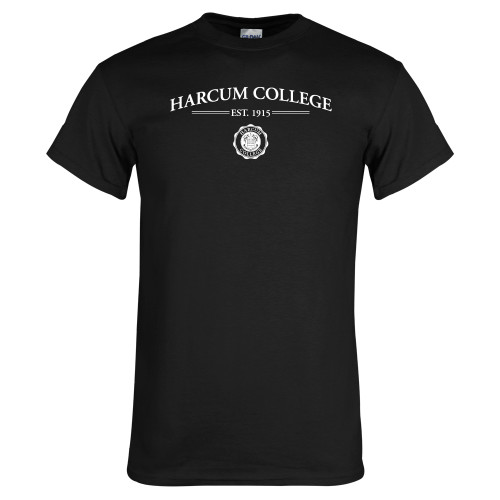  Black T Shirt - Hacrcum College Est
