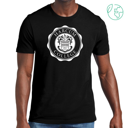  Allmade Black Organic Cotton Tee - College Seal