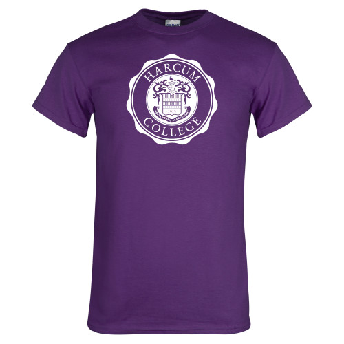 Purple T Shirt - College Seal