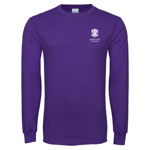  Purple Long Sleeve T Shirt - Primary Mark