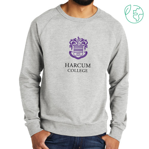  Allmade Light Grey Organic French Terry Crewneck Sweatshirt - Primary Mark