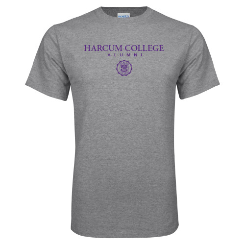  Grey T Shirt - Harcum College Alumni