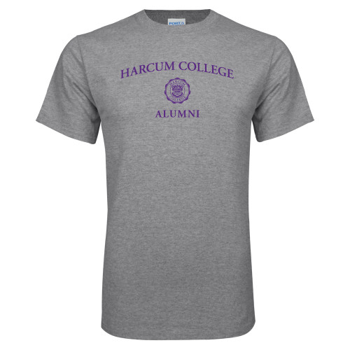  Grey T Shirt - Harcum College Alumni