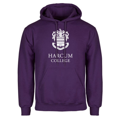  Purple Fleece Hoodie - Primary Mark