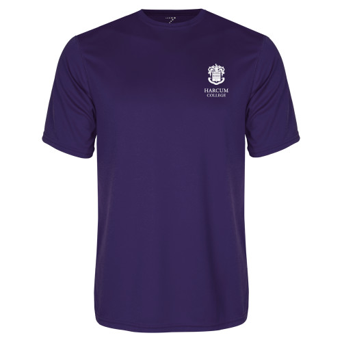  Purple Performance Tee - Primary Mark