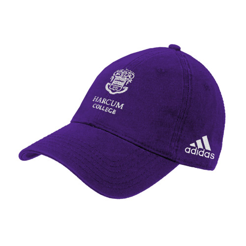  Adidas Purple Adjustable Washed Slouch - Primary Mark