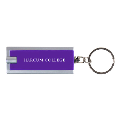  Turbo Purple Flashlight Key Holder - Harcum College