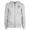Thumbnail image for  ENZA Womens White Fleece Full Zip Hoodie