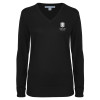 Thumbnail image for  Womens Black VNeck Sweater