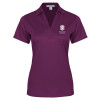 Thumbnail image for  Womens Purple Performance Fine Jacquard Polo