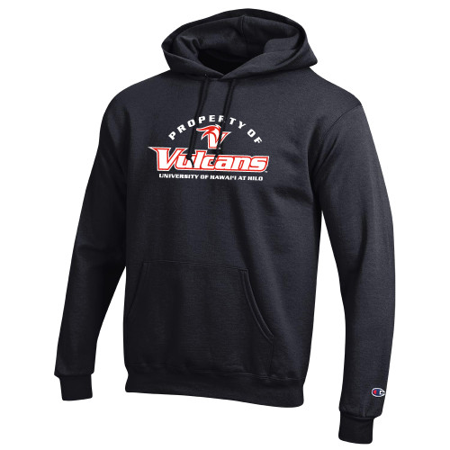  Champion Black Fleece Hoodie - Property of Vulcans