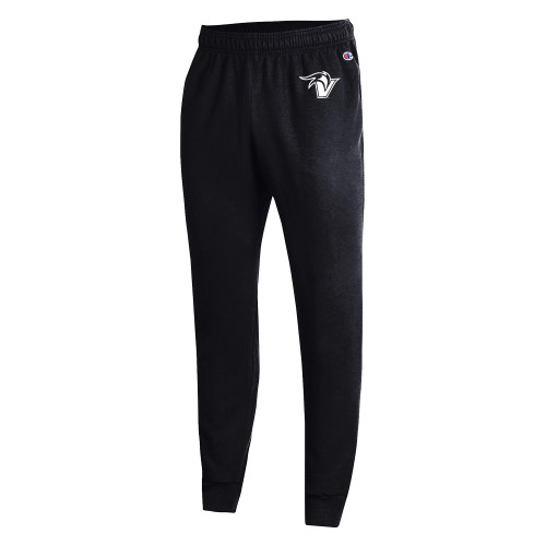  Champion Black Powerblend Fleece Jogger - Fire and Sail