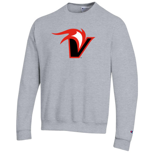  Champion Heather Grey Fleece Crew - Fire and Sail