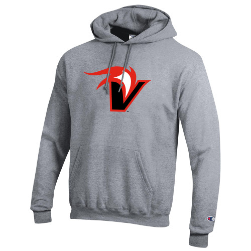  Champion Heather Grey Fleece Hoodie - Fire and Sail