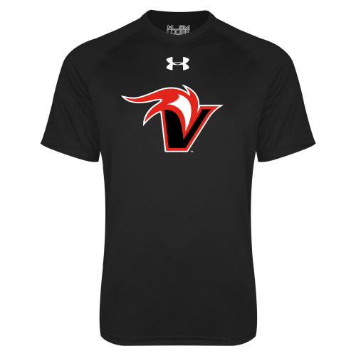  Under Armour Black Tech Tee - UA Fire and Sail