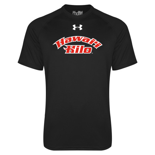  Under Armour Black Tech Tee - UA Fire and Sail
