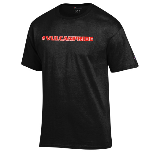  Champion Black T Shirt - Vulcan Pride