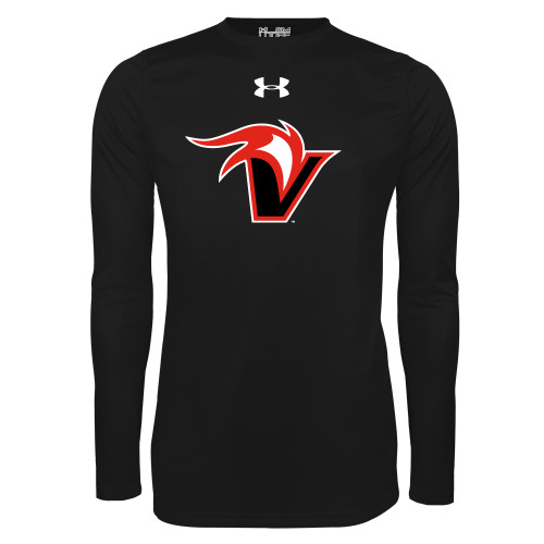  Under Armour Black Long Sleeve Tech Tee - UA Fire and Sail