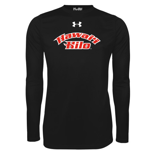  Under Armour Black Long Sleeve Tech Tee - UA Fire and Sail