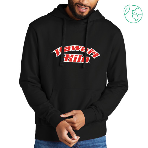  Allmade Black Organic French Terry Pullover Hoodie - Hawaii at Hilo Arched
