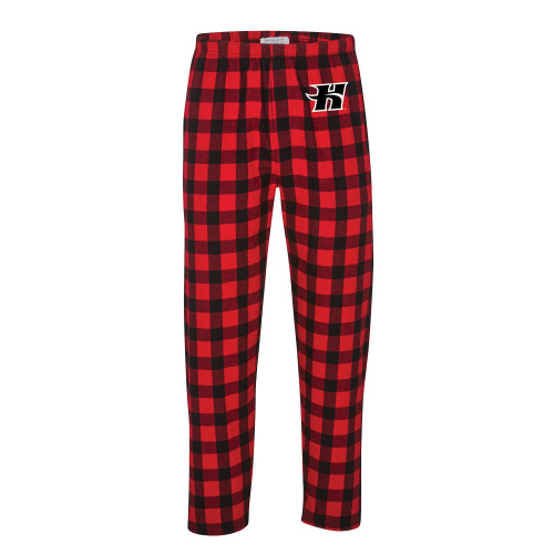  Boxercraft Red/Black Buffalo Unisex Flannel Pajama Pant - Flaming H