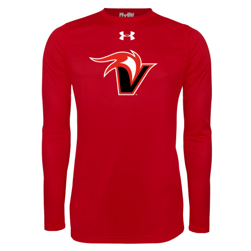  Under Armour Red Long Sleeve Tech Tee - UA Fire and Sail