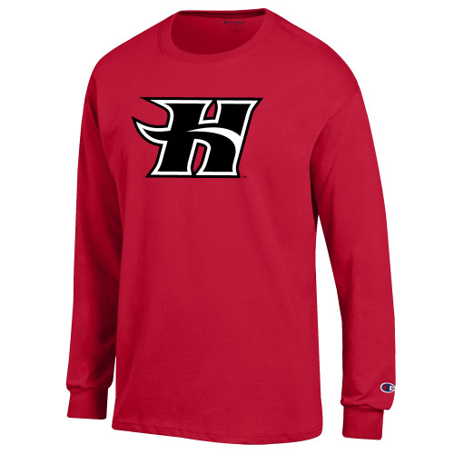 Main Image for  Champion Red Long Sleeve T Shirt