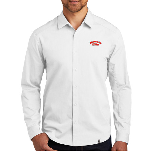  OGIO White Commuter Woven Shirt - Hawaii Hilo Arched