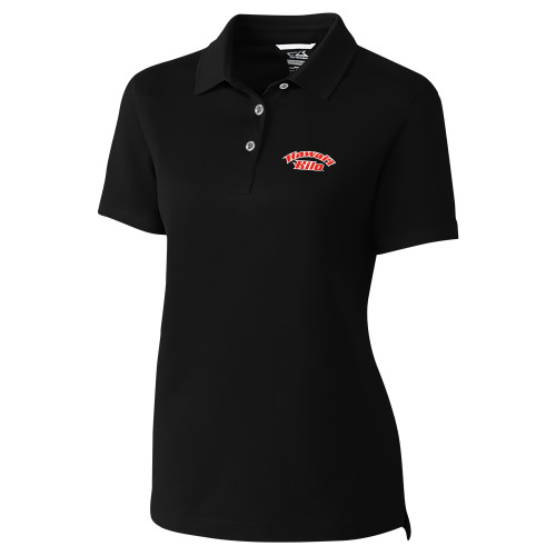  C&B Womens Black Advantage Polo - Hawaii Hilo Arched