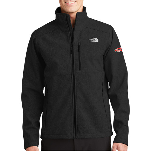  The North Face Black Apex Barrier Softshell Jacket - Hawaii Hilo Arched