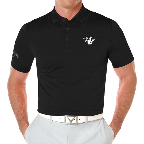  Callaway Black Opti Vent Polo - Fire and Sail