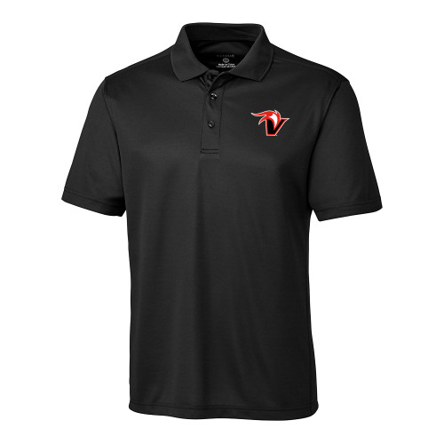 C&B Black Clique Ice Pique Polo - Fire and Sail