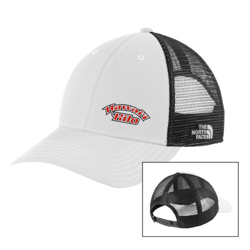 Hawaii at Hilo The North Face Vintage White/Grey Ultimate Trucker Hat
