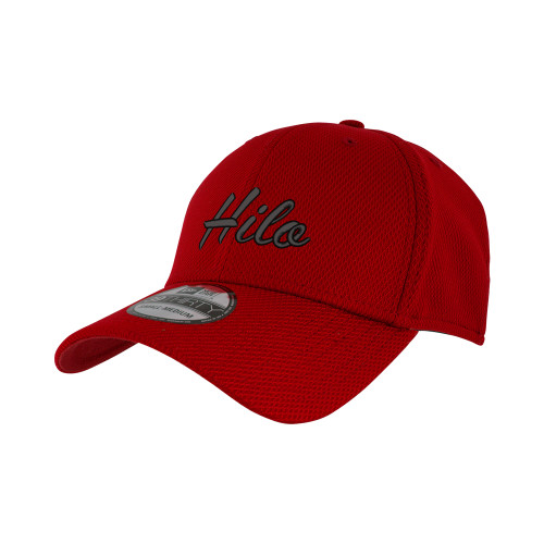  New Era Red Diamond Era 39Thirty Stretch Fit Hat - Hilo Script