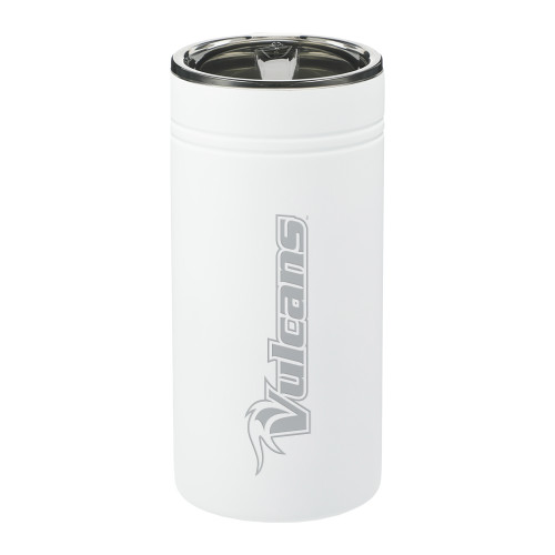  Sherpa Vacuum White Tumbler & Insulator 12oz - Vulcans Wordmark Engraved