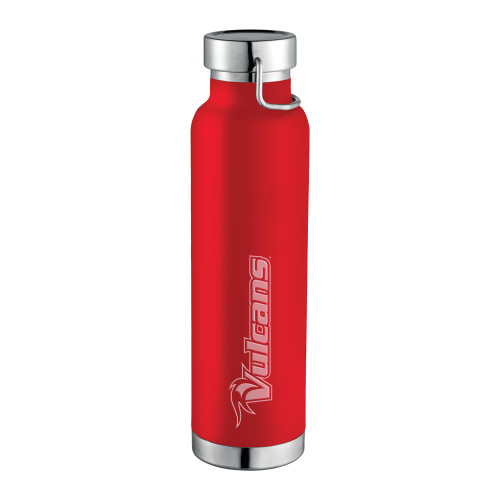  Thor Copper Vacuum Insulated Red Bottle 22oz - Vulcans Wordmark Engraved