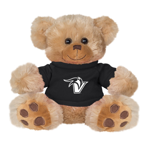  Plush Big Paw 8 1/2 inch Brown Bear w/Black Shirt - Fire and Sail