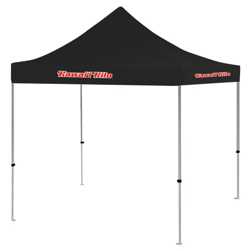  9 ft x 9 ft Black Tent - Hawaii Hilo Flat