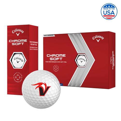  Callaway Chrome Soft Golf Balls 12/pkg - Fire and Sail