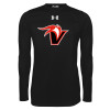 Thumbnail image for  Under Armour Black Long Sleeve Tech Tee
