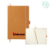 Thumbnail image for  5.5 x 8.5 Natural FSC Mix Recycled Leather Bound Journal