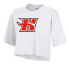 Thumbnail image for  Champion Womens White Crop Tee
